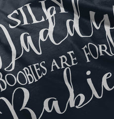 Boobies For Babies Infant Toddler T Shirt-Direct To Garment Print-Brisco Baby