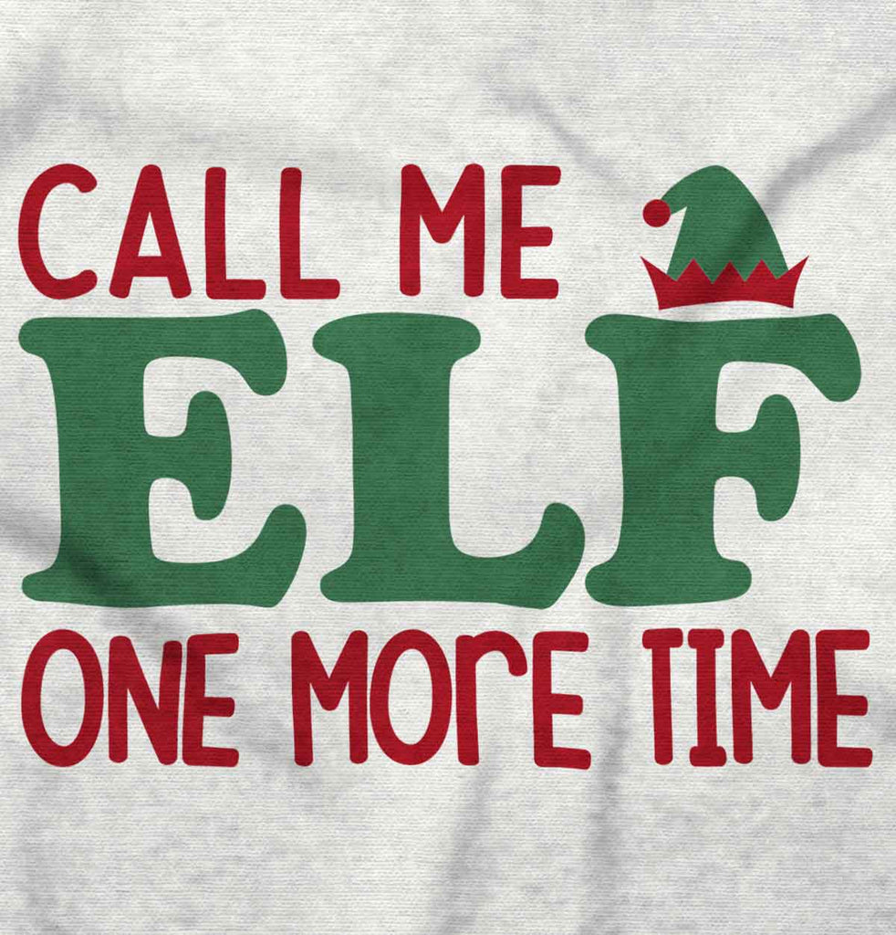 Call Me Elf Infant Baby Bib-Direct To Garment Print-Brisco Baby