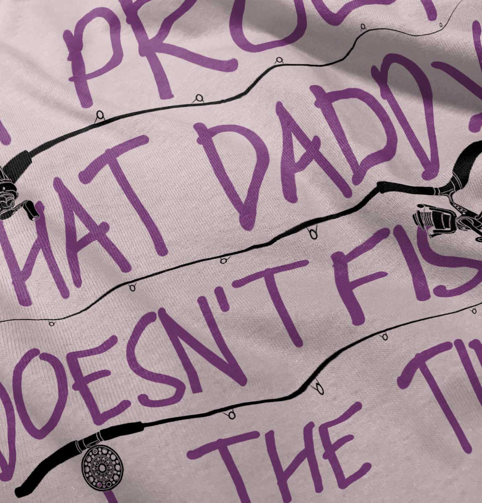 Fish All The Time Toddler Ruffled Trim T-Shirt-Direct To Garment Print-Brisco Baby