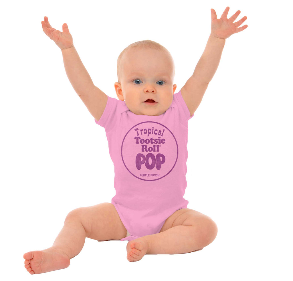 Tootsie Pop Romper Bodysuit-Direct To Garment Print-Brisco Baby