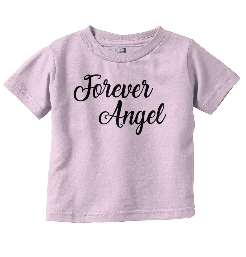 Forever Angel Infant Toddler T Shirt-Direct To Garment Print-Brisco Baby
