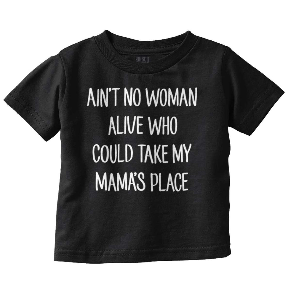 Ain't No Woman Infant Toddler T Shirt-Direct To Garment Print-Brisco Baby