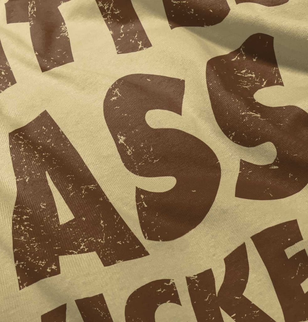 Ass Kicker Romper Bodysuit-Direct To Garment Print-Brisco Baby