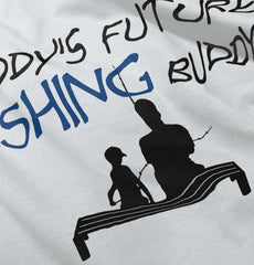 Future Fishing Buddy Romper Bodysuit-Direct To Garment Print-Brisco Baby