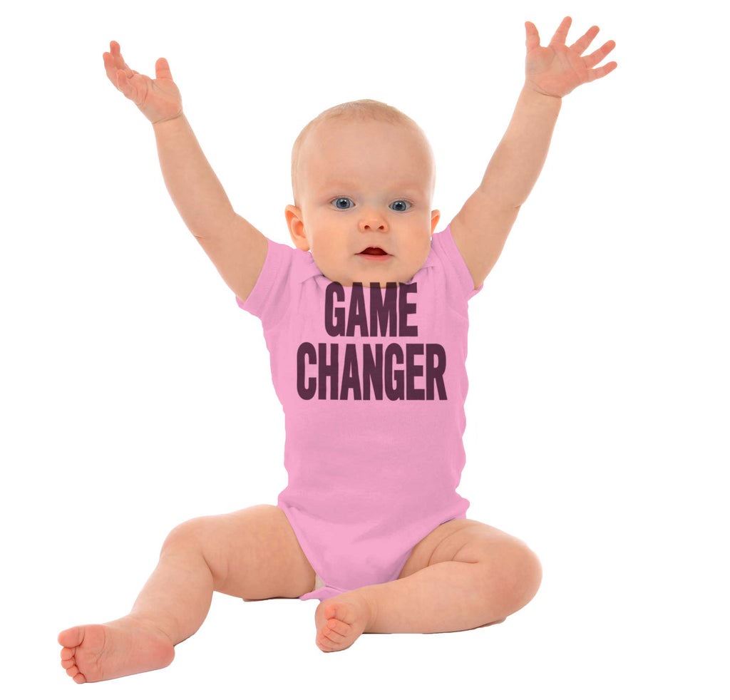 Game Changer Romper Bodysuit-Direct To Garment Print-Brisco Baby