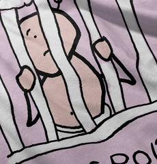 Jail Crib Infant Toddler T Shirt-Direct To Garment Print-Brisco Baby