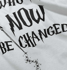 He Who Must Be Changed Raglan Romper Bodysuit-Direct To Garment Print-Brisco Baby