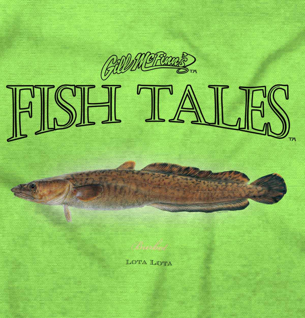 Burbot Infant Toddler T Shirt-Direct To Garment Print-Brisco Baby