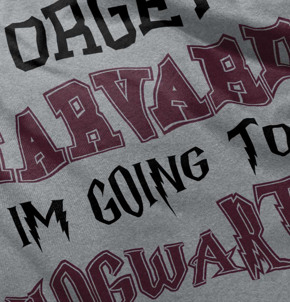 Forget Harvard Hogwarts Romper Bodysuit-Direct To Garment Print-Brisco Baby