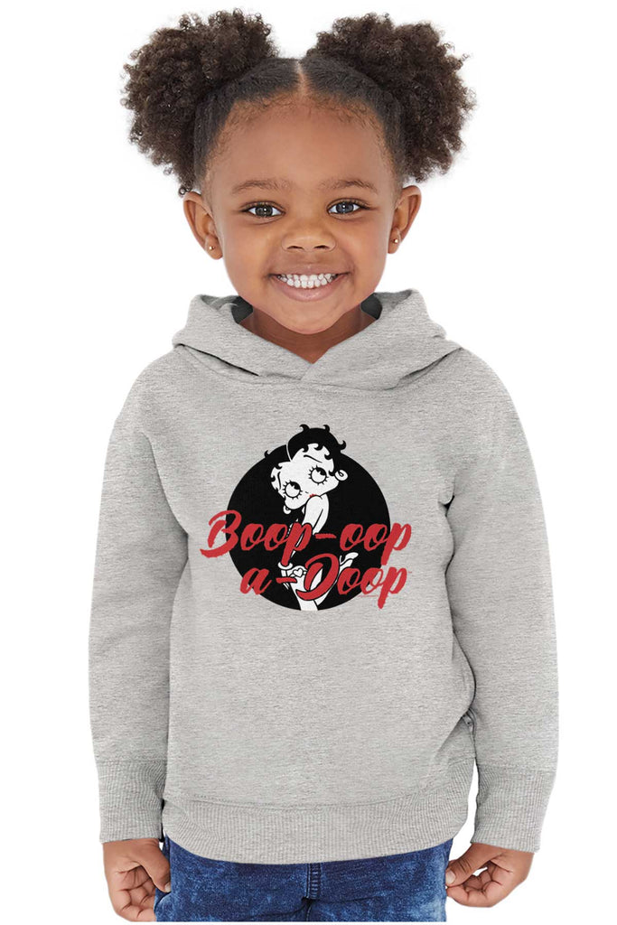 Boop-Oop-A-Doop Toddler Pullover Hoodie-Direct To Garment Print-Brisco Baby