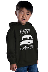 Happy Camper Toddler Pullover Hoodie-Direct To Garment Print-Brisco Baby