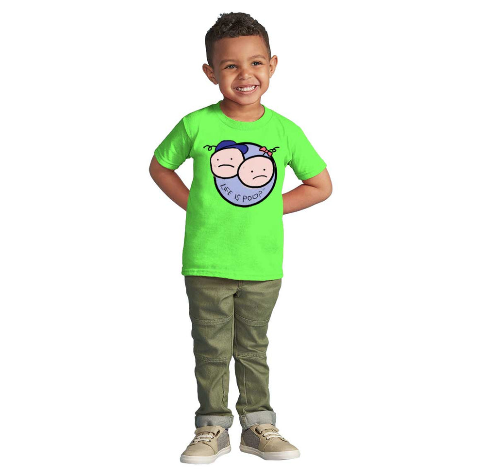 Boy and Girl Logo Infant Toddler T Shirt-Direct To Garment Print-Brisco Baby