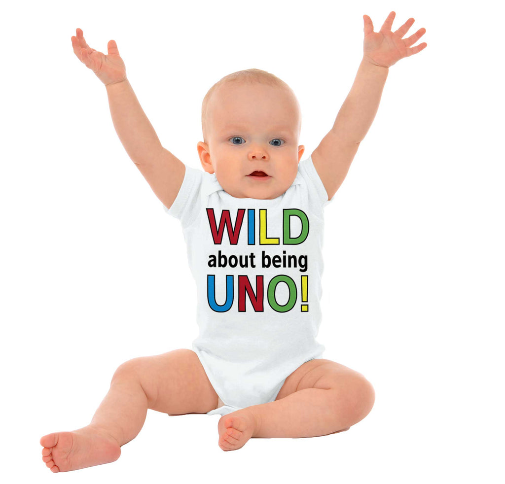 Uno Romper Bodysuit-Direct To Garment Print-Brisco Baby
