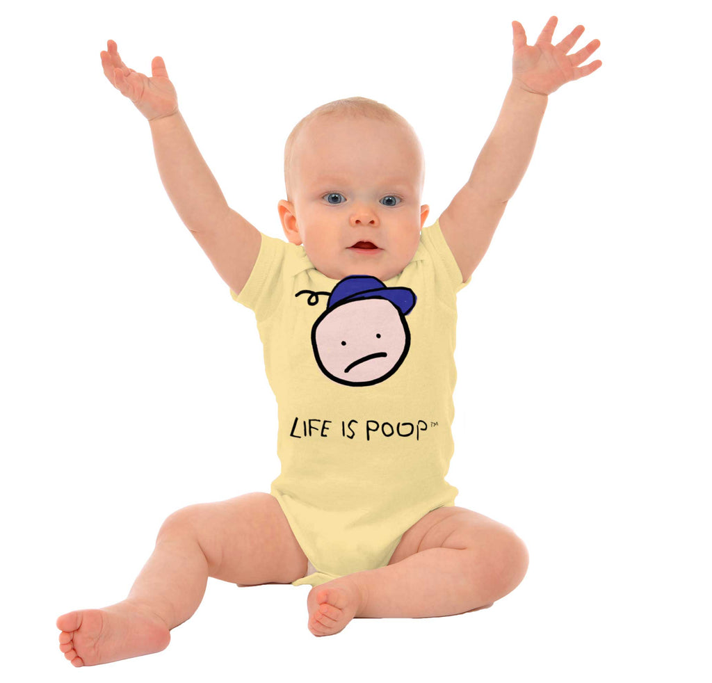 Boy Logo Romper Bodysuit-Direct To Garment Print-Brisco Baby