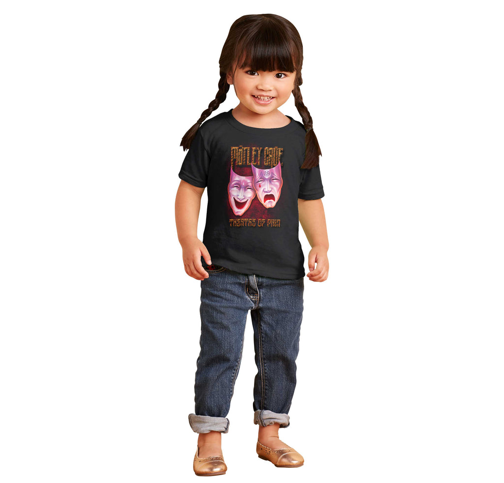 Theatre of Pain Infant Toddler T Shirt-Direct To Garment Print-Brisco Baby