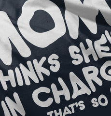 In Charge Infant Toddler T Shirt-Direct To Garment Print-Brisco Baby