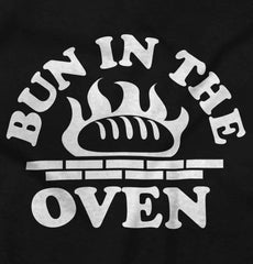 Bun In The Oven Maternity T-Shirt-Direct To Garment Print-Brisco Baby