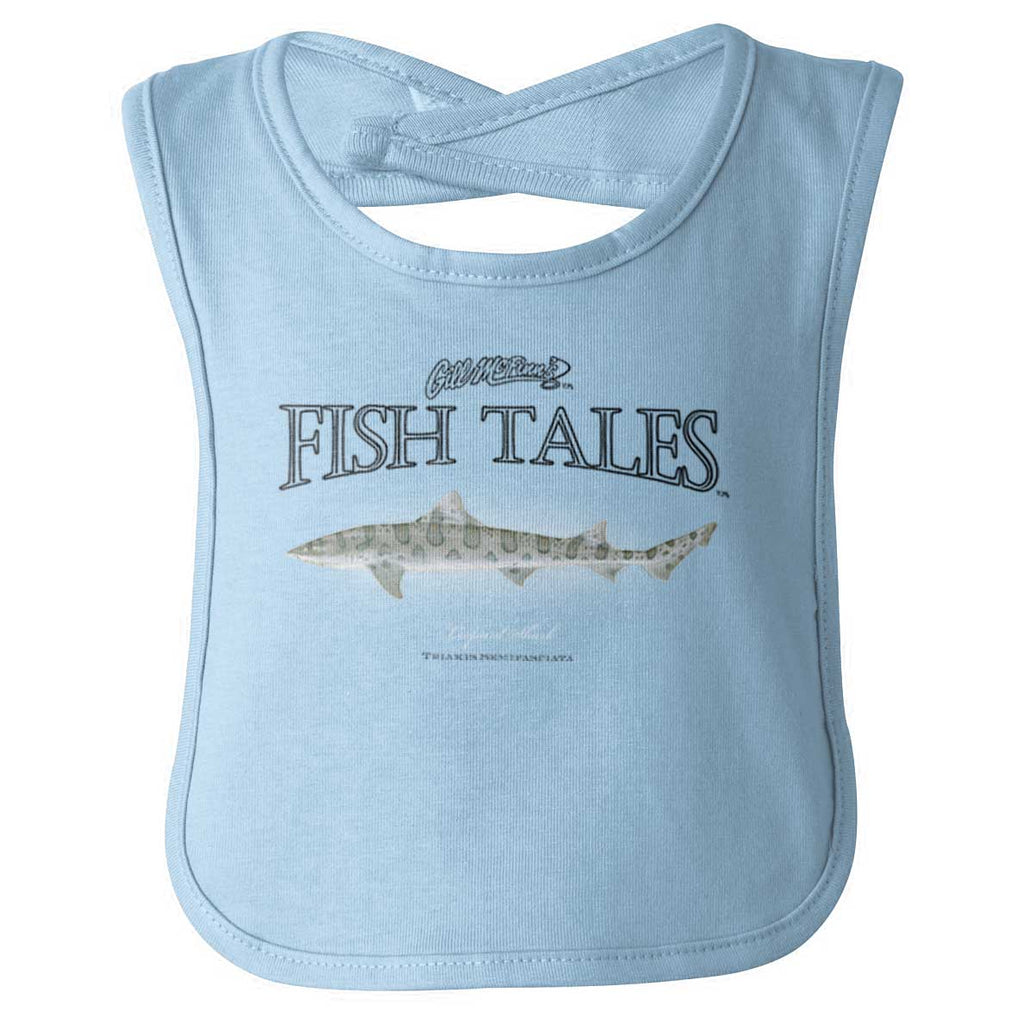 Leopard Shark Infant Baby Bib-Direct To Garment Print-Brisco Baby