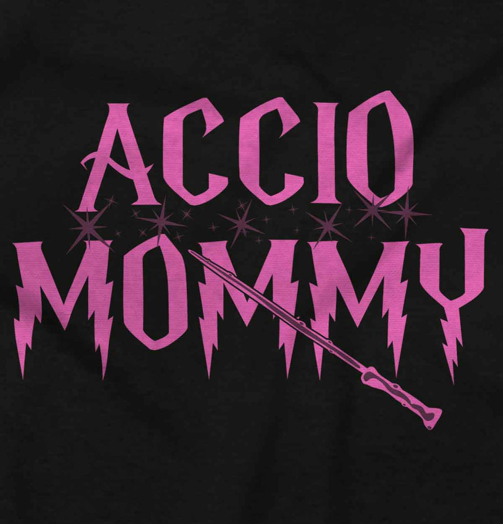 Accio Mommy Toddler Ruffled Trim T-Shirt-Direct To Garment Print-Brisco Baby