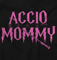 Accio Mommy Toddler Ruffled Trim T-Shirt-Direct To Garment Print-Brisco Baby