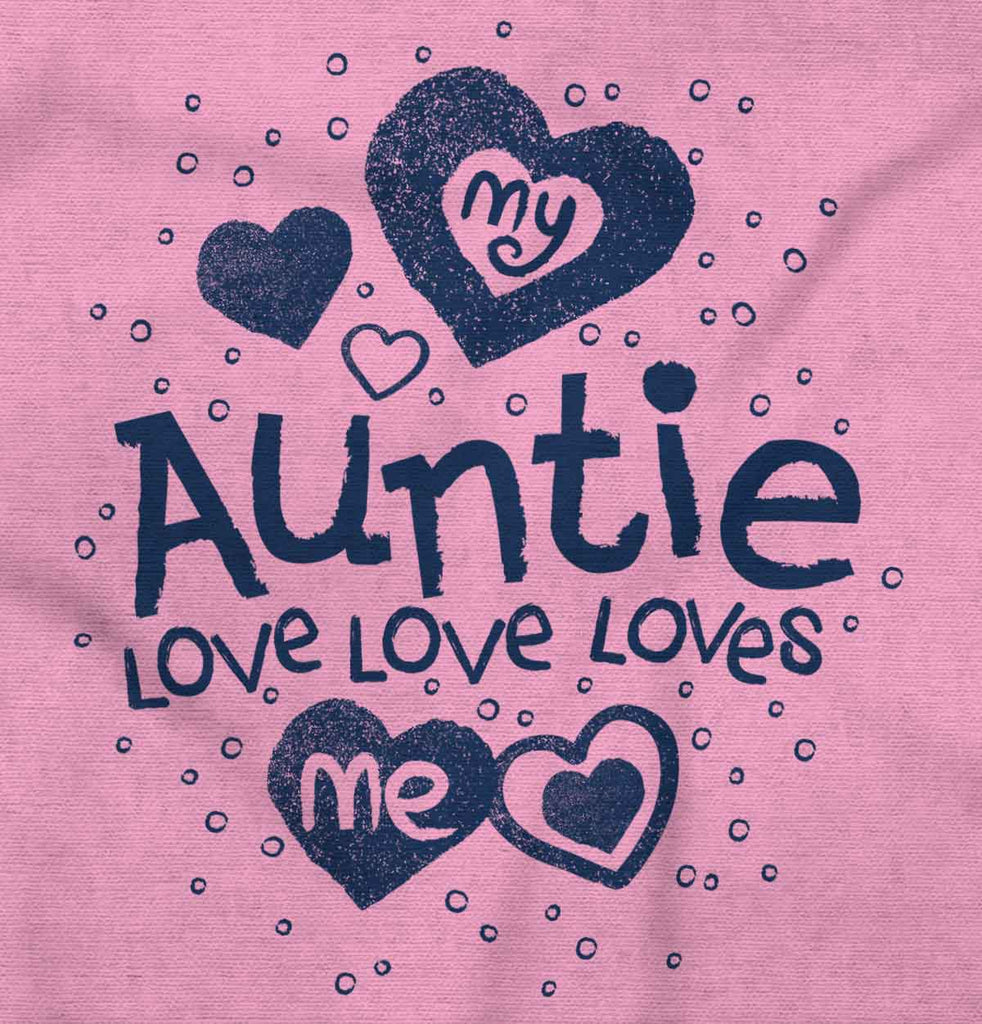 Auntie Loves Me Infant Baby Bib-Direct To Garment Print-Brisco Baby