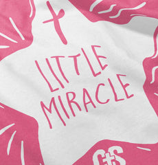 Little Miracle Toddler Football Jersey Tee-Direct To Garment Print-Brisco Baby