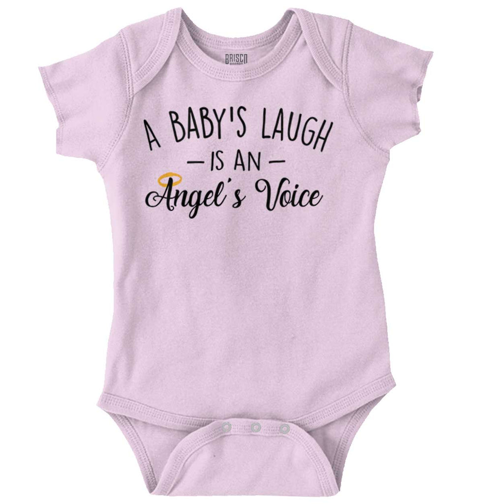 Baby's Laugh Romper Bodysuit-Direct To Garment Print-Brisco Baby