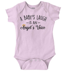 Baby's Laugh Romper Bodysuit-Direct To Garment Print-Brisco Baby