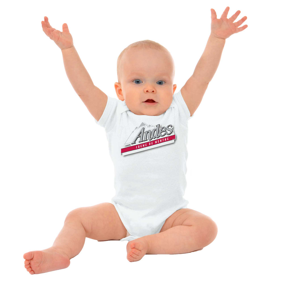 Andes Mints Romper Bodysuit-Direct To Garment Print-Brisco Baby