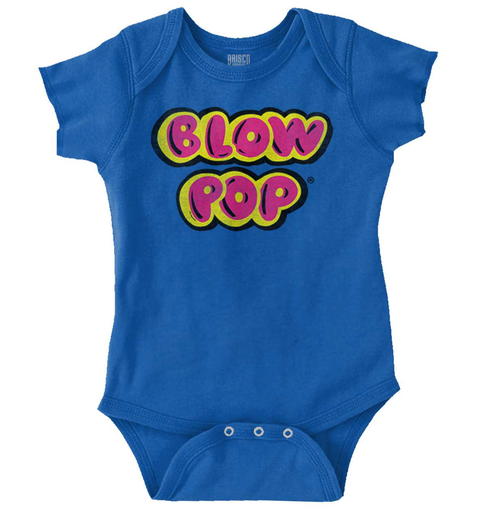 Vibrant Blow Pop Romper Bodysuit-Direct To Garment Print-Brisco Baby
