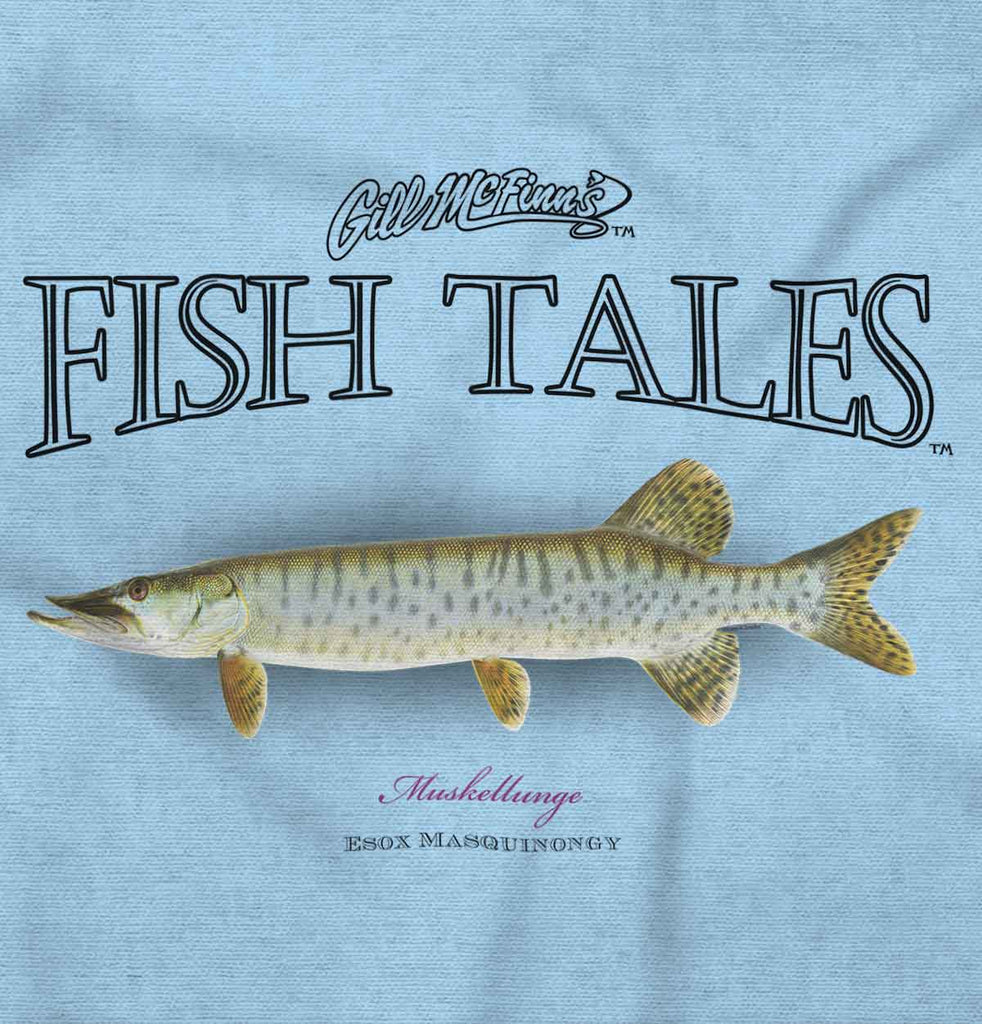 Muskellunge Infant Toddler T Shirt-Direct To Garment Print-Brisco Baby