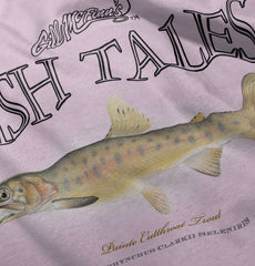 Paiute Cutthroat Trout Romper Bodysuit-Direct To Garment Print-Brisco Baby