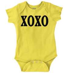 XOXO Romper Bodysuit-Direct To Garment Print-Brisco Baby
