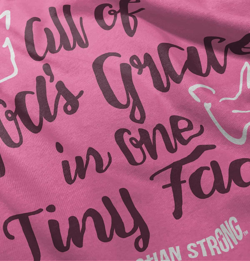 Gods Grace Tiny Face Baby Polka Dot Skirt Dress-Direct To Garment Print-Brisco Baby