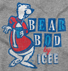 Bear Bod By Icee Toddler Football Jersey Tee-Direct To Garment Print-Brisco Baby