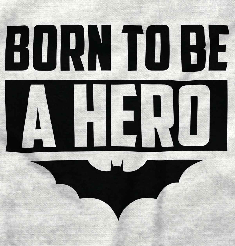 Born Batman Infant Baby Bib-Direct To Garment Print-Brisco Baby