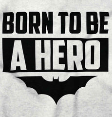 Born Batman Infant Baby Bib-Direct To Garment Print-Brisco Baby