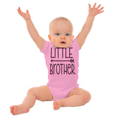 Little Brother Romper Bodysuit-Direct To Garment Print-Brisco Baby