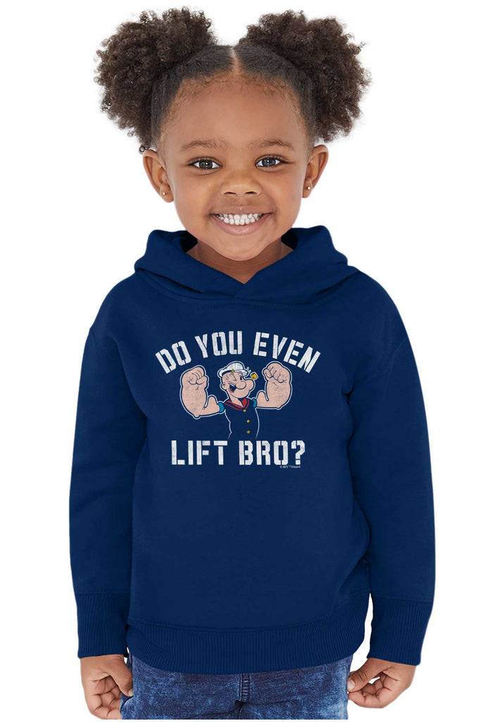 Do You Even Lift Toddler Pullover Hoodie-Direct To Garment Print-Brisco Baby