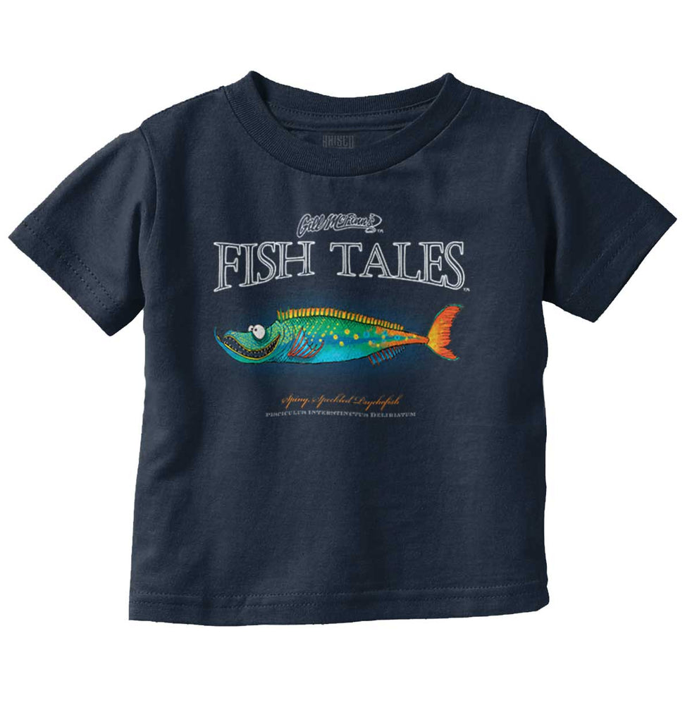 Speckled Psychofish Infant Toddler T Shirt-Direct To Garment Print-Brisco Baby