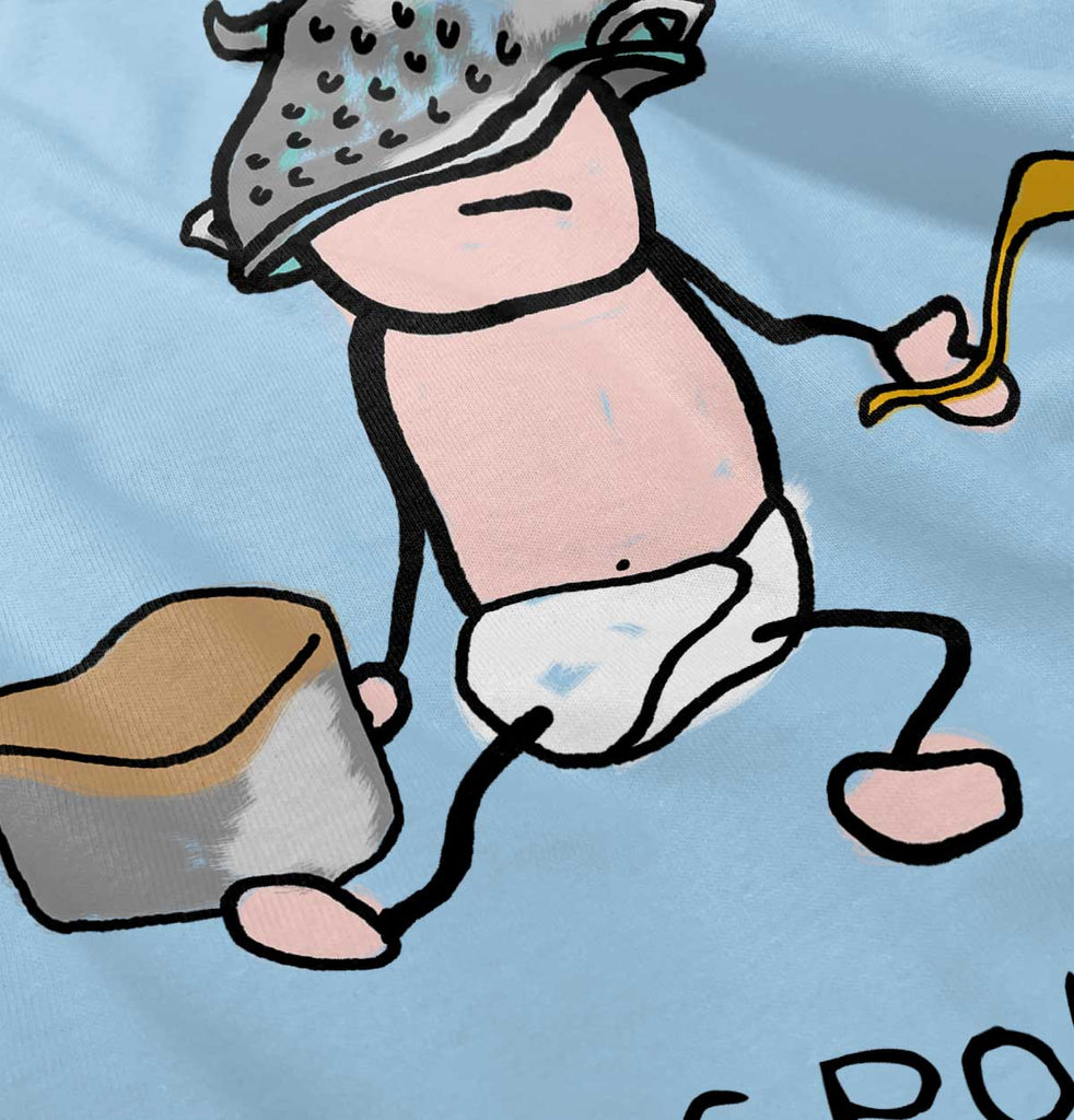 Pots and Pans Infant Toddler T Shirt-Direct To Garment Print-Brisco Baby