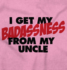 Badass Uncle Infant Toddler T Shirt-Direct To Garment Print-Brisco Baby