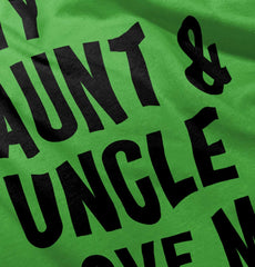 Aunt And Uncle Love Me Infant Toddler T Shirt-Direct To Garment Print-Brisco Baby