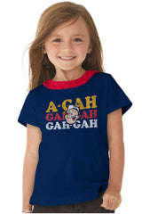 A Gah Popeye Toddler Ruffled Trim T-Shirt-Direct To Garment Print-Brisco Baby