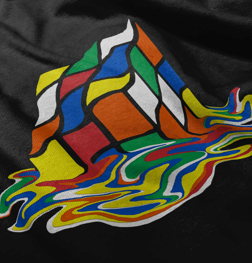 Melted Cube Infant Toddler T Shirt-Direct To Garment Print-Brisco Baby