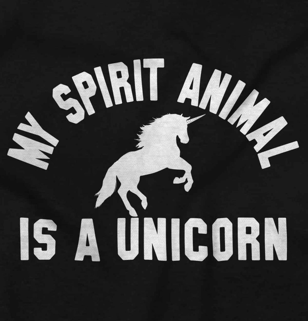 Spirit Unicorn Infant Baby Bib-Direct To Garment Print-Brisco Baby