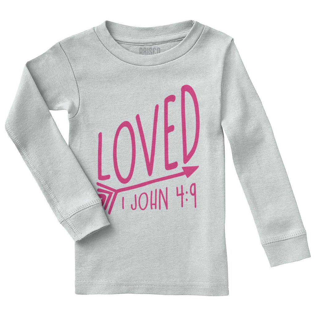 Loved Solid Baby Pajama Top-Direct To Garment Print-Brisco Baby