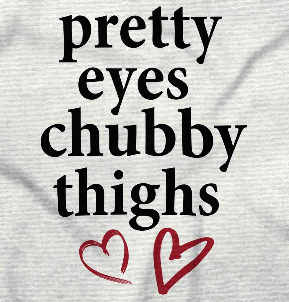 Pretty Eyes Romper Bodysuit-Direct To Garment Print-Brisco Baby