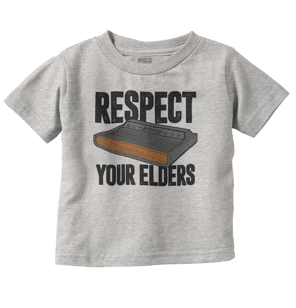 Respect Your Elders Dungeons Infant Toddler T Shirt-Direct To Garment Print-Brisco Baby
