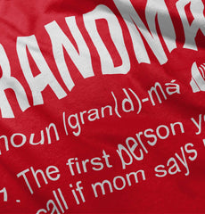 Grandma Baby Polka Dot Skirt Dress-Direct To Garment Print-Brisco Baby